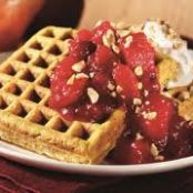 Hazelnut Orange Waffles