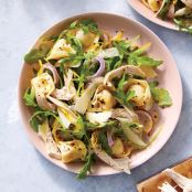 Tortellini, Chicken, and Arugula Salad