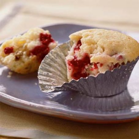 Raspberry-Cream Cheese Muffins