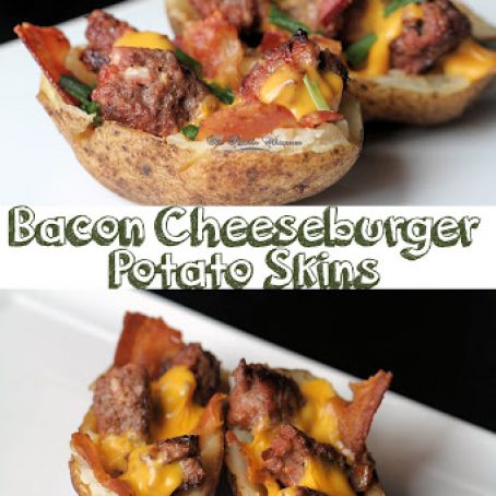 Cheeseburger Potato Skins