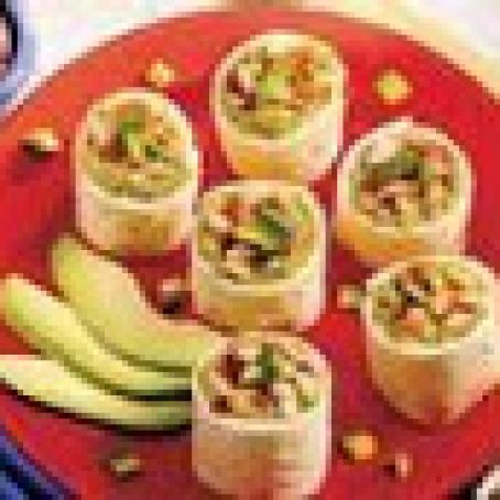 Avocado Chicken Wraps