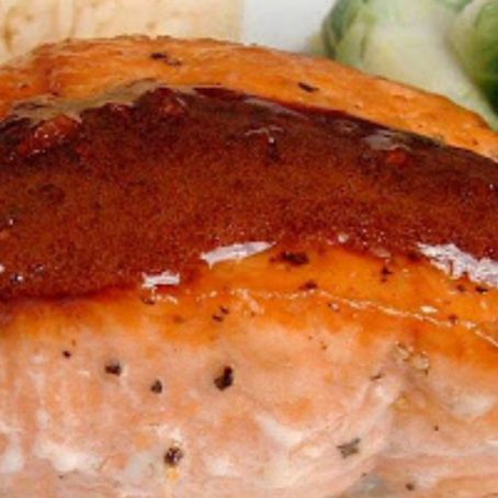 BBQ Glazed Salmon