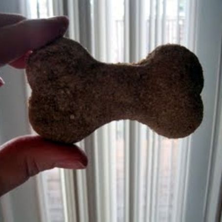 Honey Banana Dog Biscuits