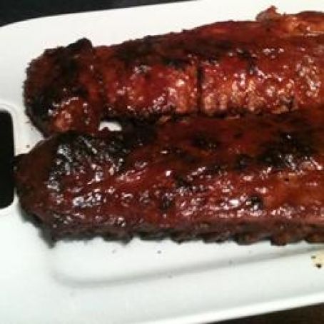 Southern Grilled Barbecued Ribs