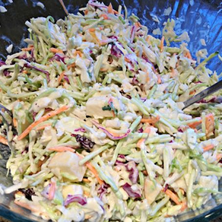 Cranberry Apple Coleslaw