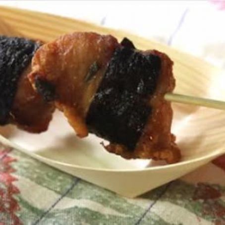 Chicken Wrapped in Nori