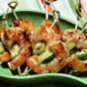 Garlic Shrimp in Panini Press