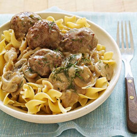 Meatballs in Creamy Dill Sauce