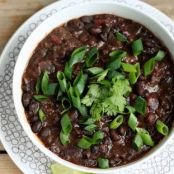 Chipotle Black Bean and Quinoa Crock-Pot Stew