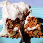 Carrot cake with Coconut cream frosting