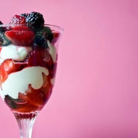 Parfaits - Sweet-spiced Berry Breakfast