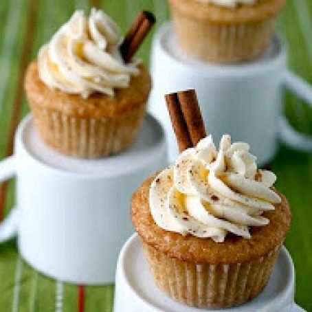 Eggnog Cupcakes