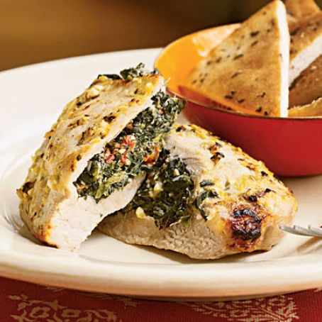 chicken Stuffed with Feta and Spinach