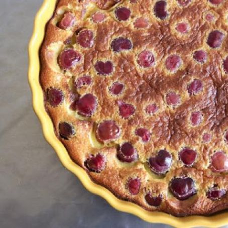 French Flan: The Best Basic Clafoutis Batter Recipe