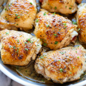 Chicken-Garlic Brown Sugar Chicken
