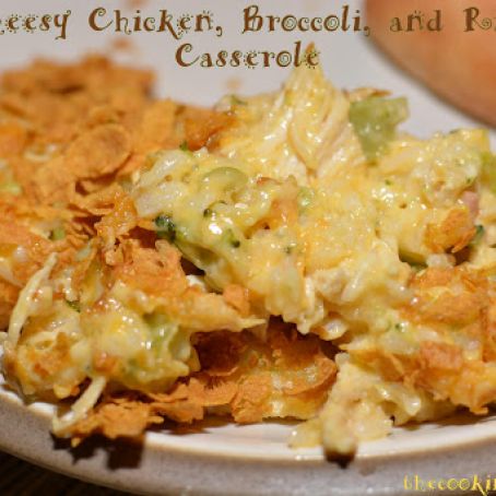 Cheesy Chicken, Broccoli, and Rice Casserole