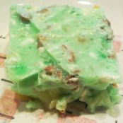 Lime Dinner Jell-O with COOL WHIP