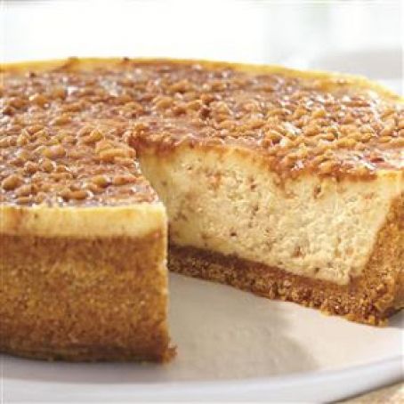 English Toffee Cheesecake