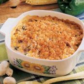 Mushroom Corn Casserole Recipe
