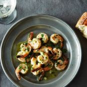 Sautéed Shrimp with Lemon, Garlic, and Parsley
