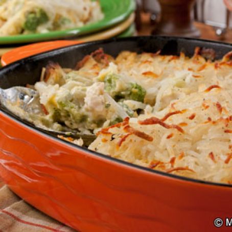 Chicken and Broccoli Hotdish