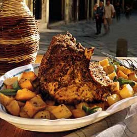 Garlic & Herb Pork Loin Roast