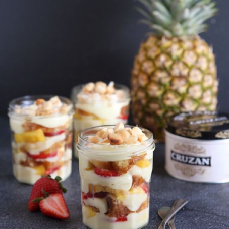 Pina Colada Tres Leches Cakes