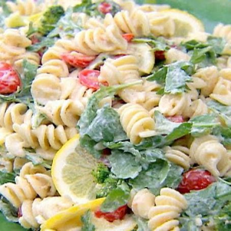 Lemon Fusilli with Arugula