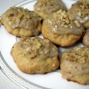 Banana Drop Cookies with Banana Frosting