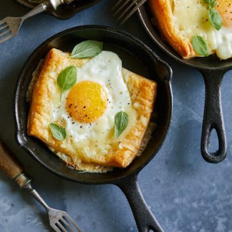 Simple Egg and Cheese Tartlets
