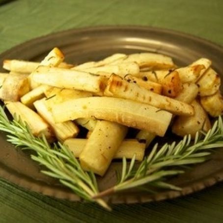 Grammie's English buttered parsnips