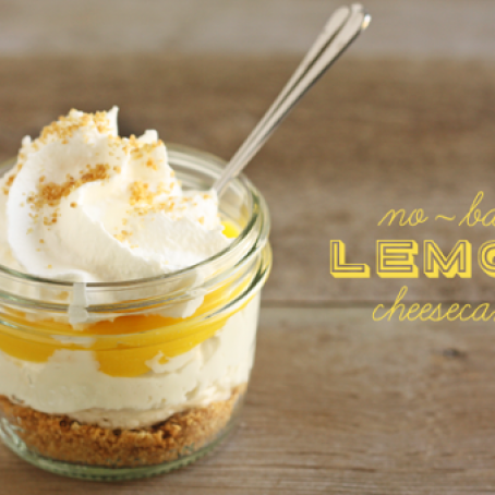 No-Bake Lemon Cheesecake