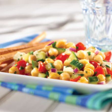 Mediterranean Chick Pea Salad