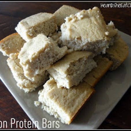 Lemon Protein Bars