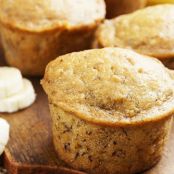 Banana Muffins with Yogurt