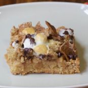 Salted Caramel Apple S’more Bars