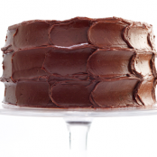 Chocolate-Caramel Cake with Sea Salt