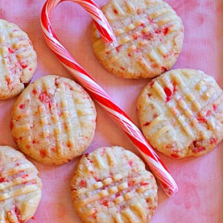 Peppermint Sugar Cookies