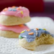 Mini Soft Frosted Sugar Cookies