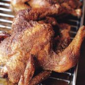 Garam Masala-Crusted Chicken with Fig Jus