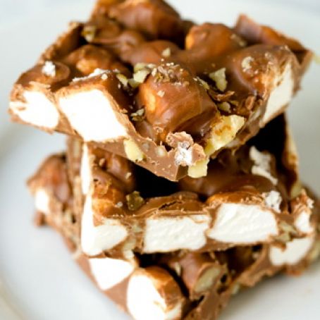 Rocky Road Chocolate Bark