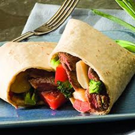 Sesame-Ginger Steak Roll-Up