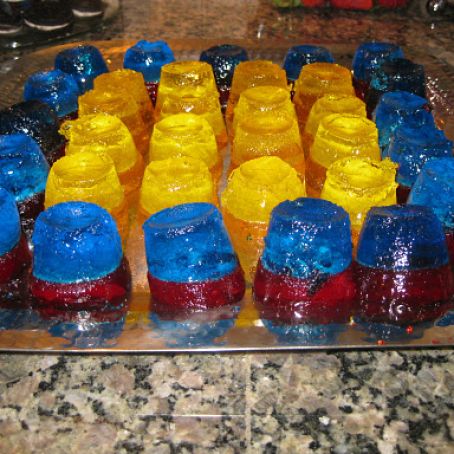 Jello Jiggler Shots