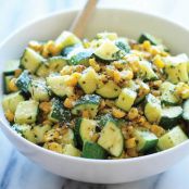 Parmesan Zucchini and Corn