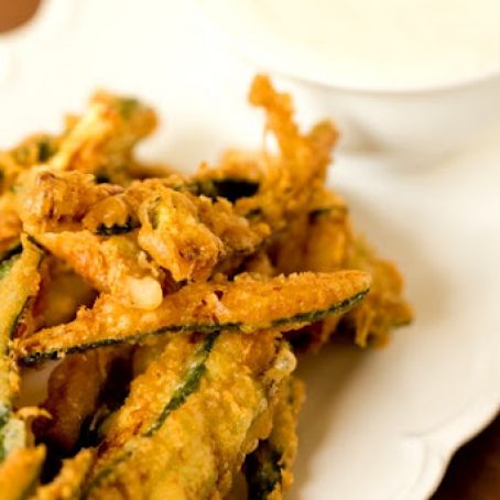 Beer-Battered Zucchini Fries