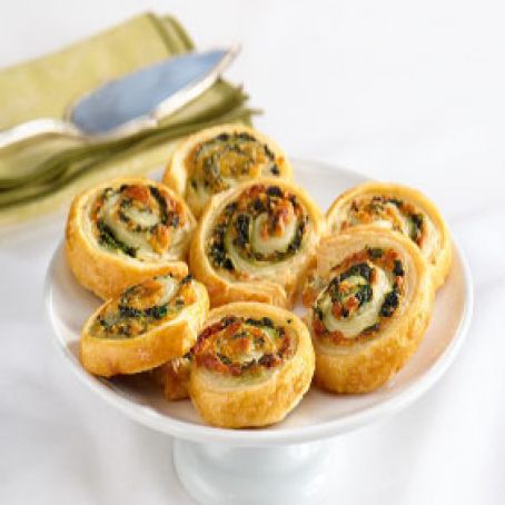 Spinach-Cheese Swirls