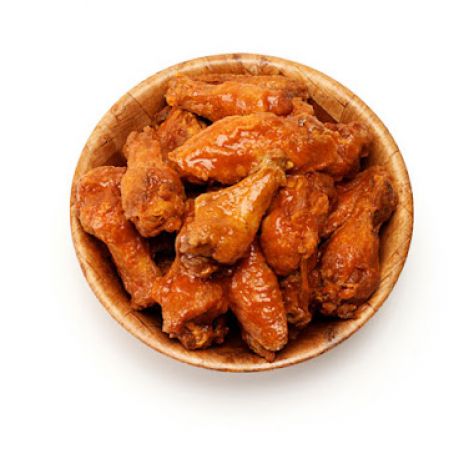 SOHUI KIM'S ASIAN HOT WINGS with CUCUMBER AND SCALLION SOUR CREAM DIPPING SAUCE