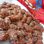 Sweet and Spicy Chinese Five Spice Roasted Almonds