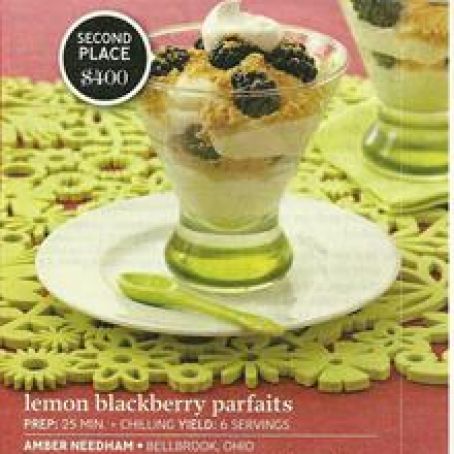 Lemon-Blackberry Parfaits