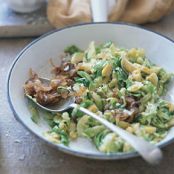 Brussels Sprout Hash with Caramelized Shallots